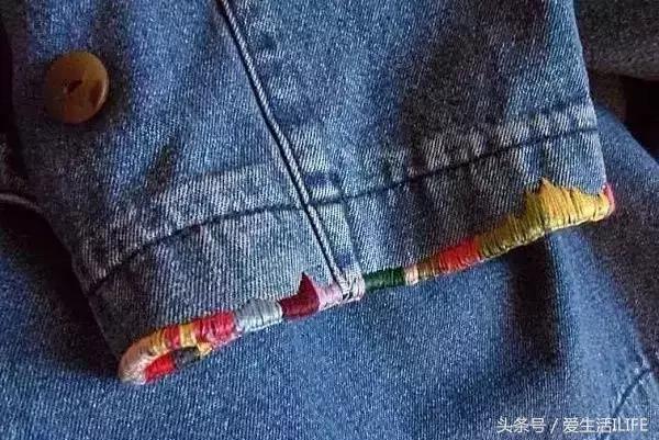 破洞衣服照样补出时尚来,衣物破损修补方法
