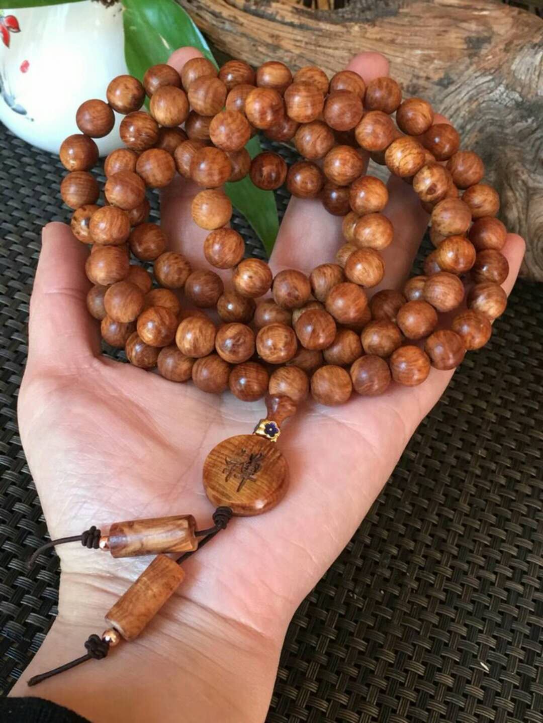 太行崖柏雷击木手串怎么盘玩,崖柏手串怎样快速盘出包浆