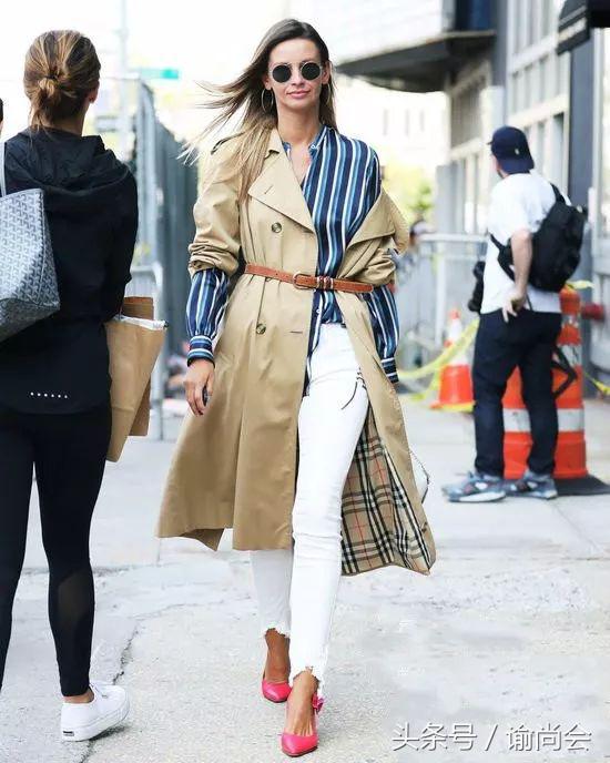 一条腰带,时尚穿搭一条腰带的万能效果