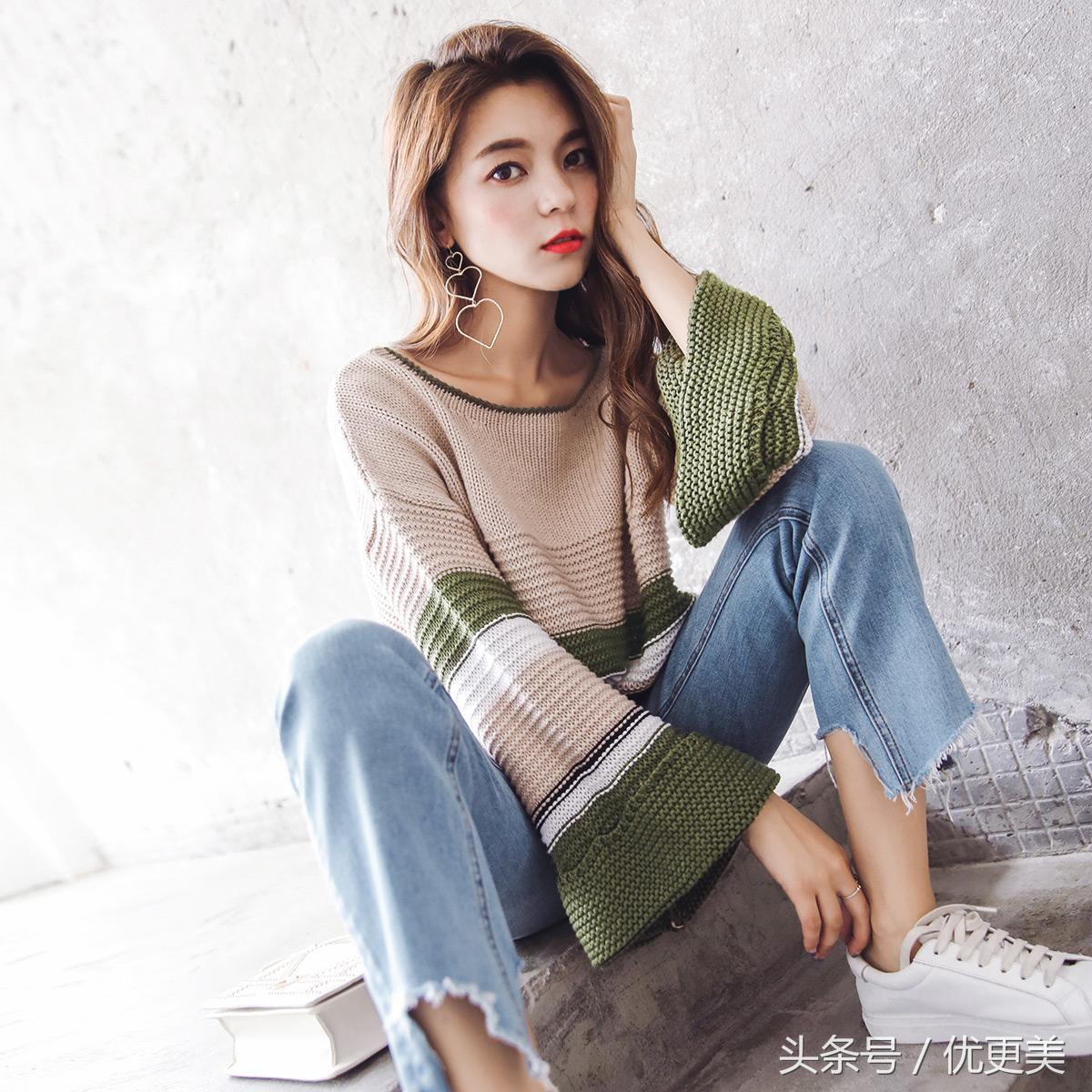 显瘦喇叭袖,喇叭袖遮肉