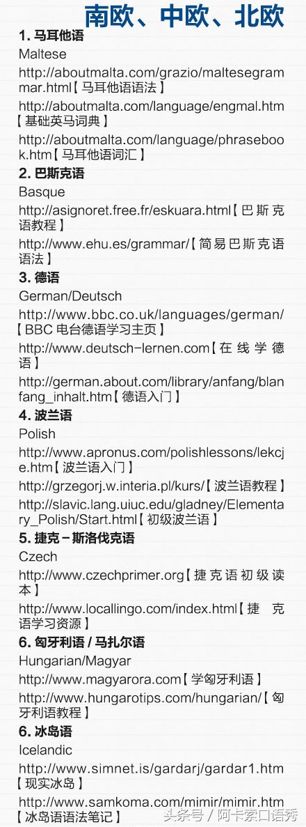 世界各国语言学习网站，很全面，快收藏起来学习吧！