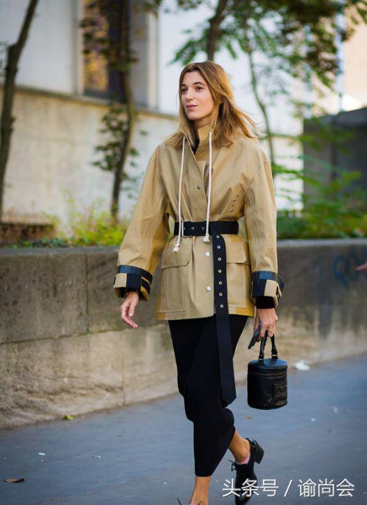 一条腰带,时尚穿搭一条腰带的万能效果