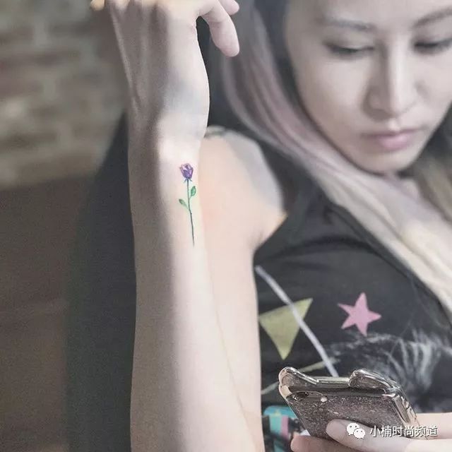 一看就爱上的配色,小众刺青图案