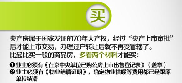 央产房购买产权的条件,央产房税费和普通房有什么区别