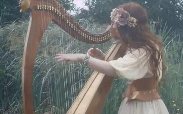 古代箜篌和现代箜篌有什么区别,箜篌和竖琴最大的区别是什么呢