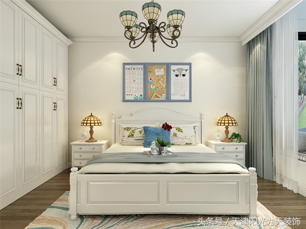 八方观园126平米装修,天津八方观园