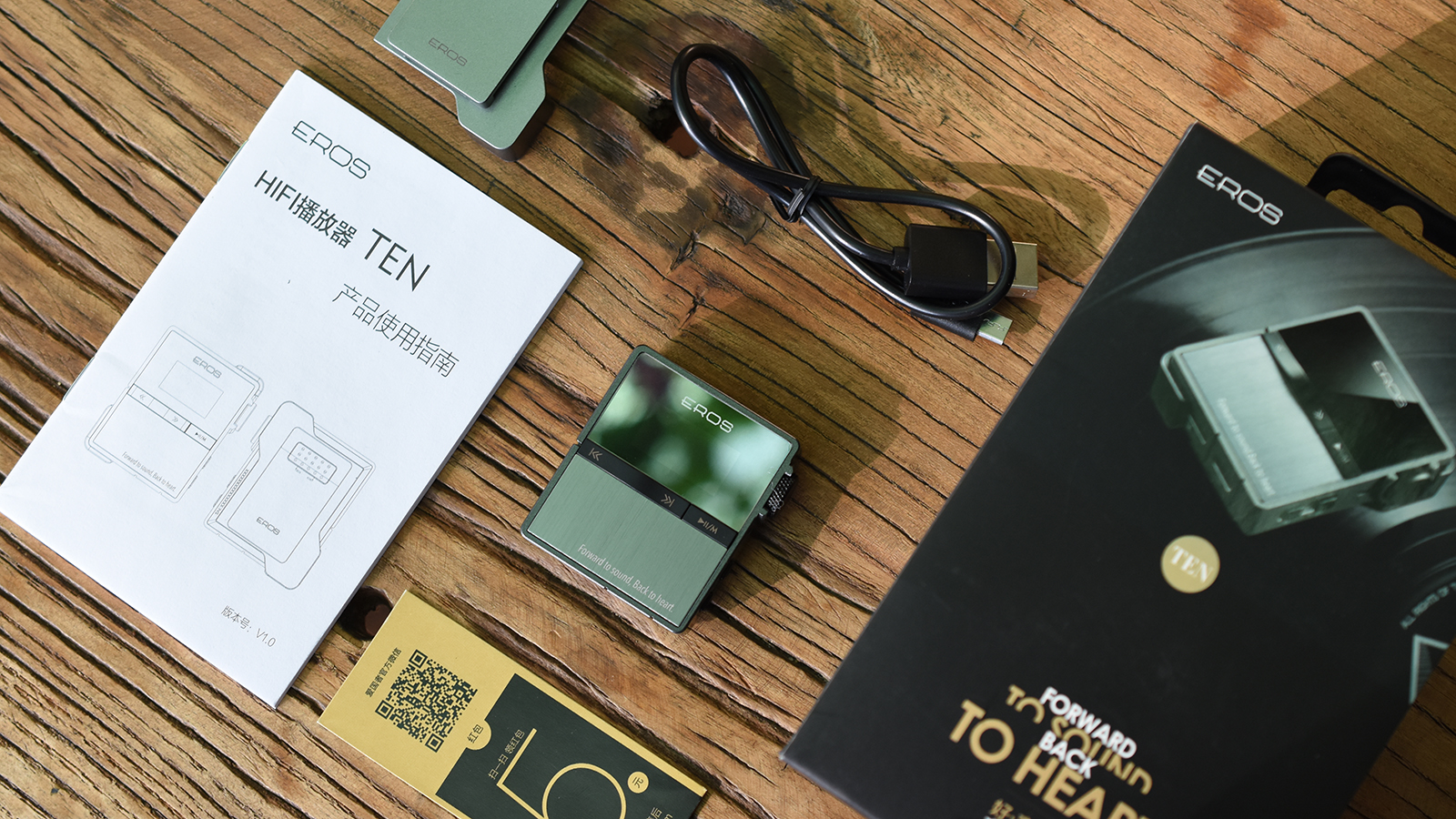 为运动而生的HIFI*放播**器，EROSTEN火柴盒大小设计备受好评