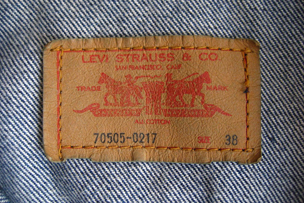 真假levis夹克 (levis 牛仔外套怎么选)