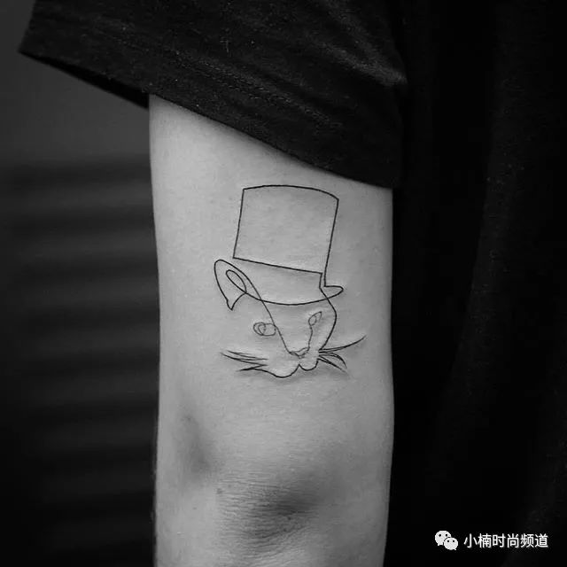 一看就爱上的配色,小众刺青图案