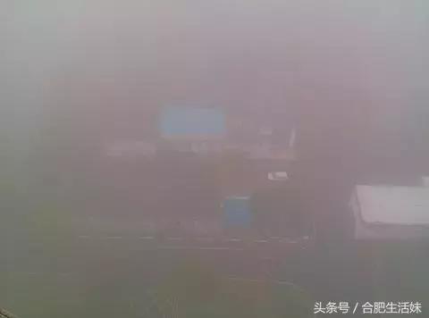 合肥天气昨天大雾情况,特强浓雾来袭全过程