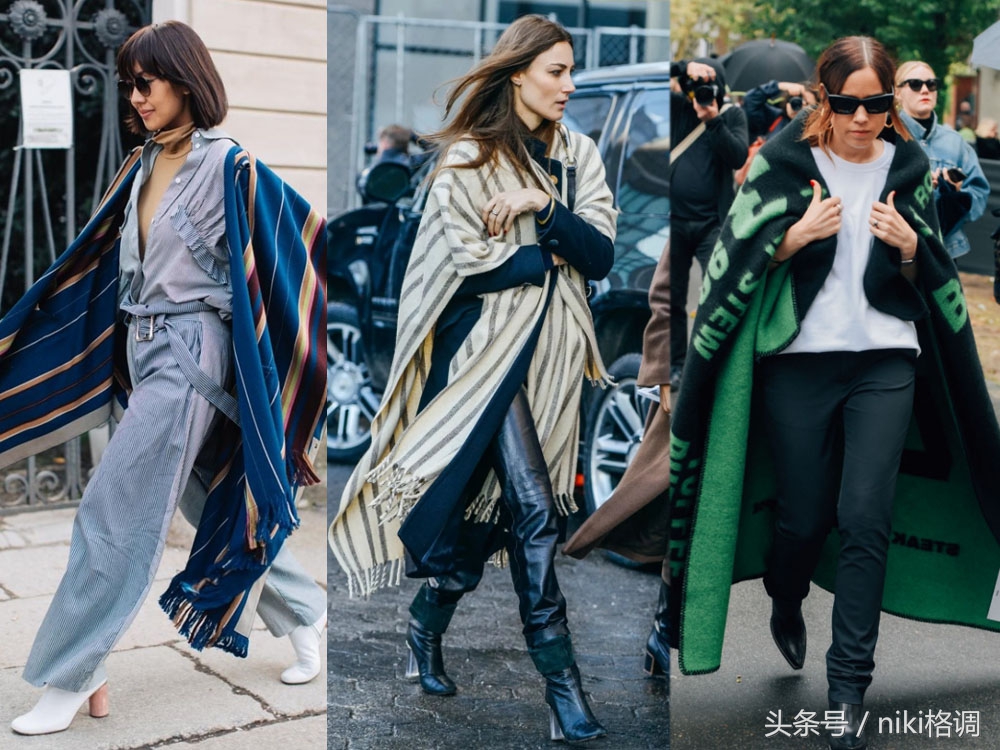 6种时尚围巾系法助你美美每一天,六款很实用的围巾系法