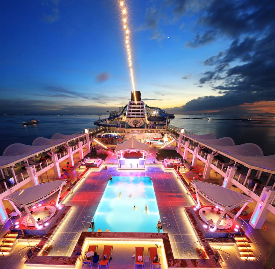 世界梦号海上堡垒