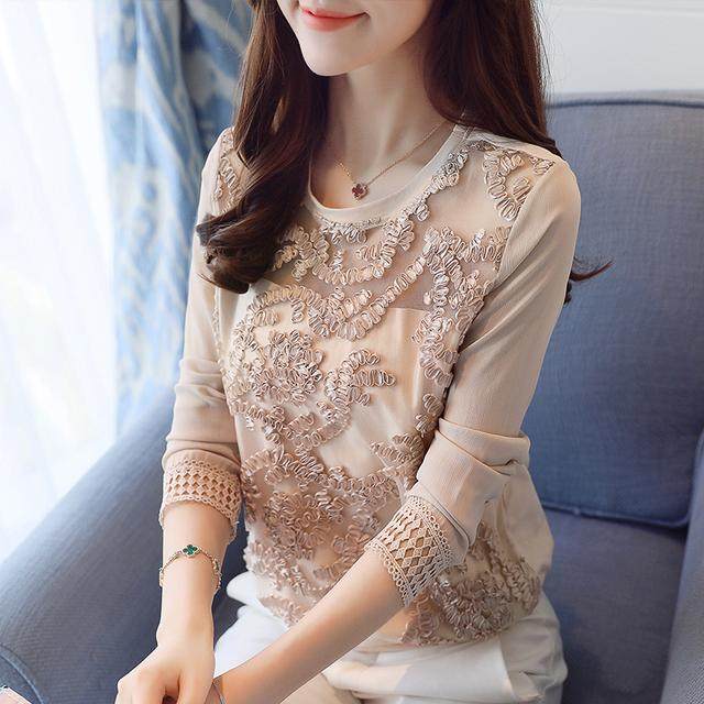 今年流行的蕾丝衫,2018蕾丝春装秀