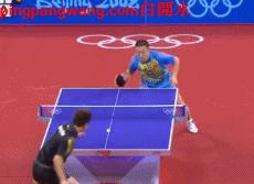 直板反手侧拉技术要领,直板正胶反手侧切下旋球