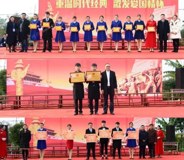 「成机校园文艺」“纪念一二·九宣扬爱国情”合唱比较成功举办