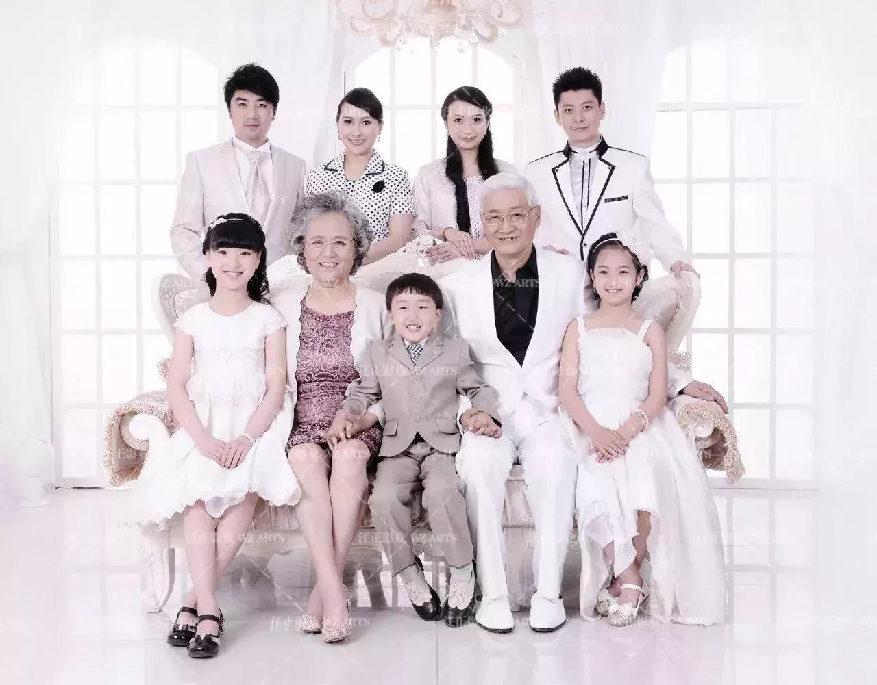 天津汪正影业全家福摄影,沈阳汪正影业全家福