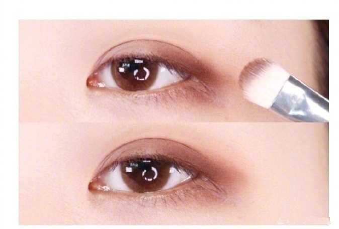 日常大地色眼妆画法，提升气质只要“轻轻一抹”就OK了