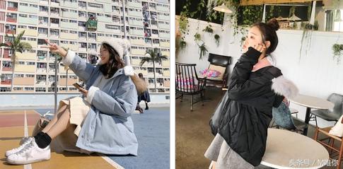 100以内的小个子女生棉服抖音店,小个子不显臃肿平价棉服推荐
