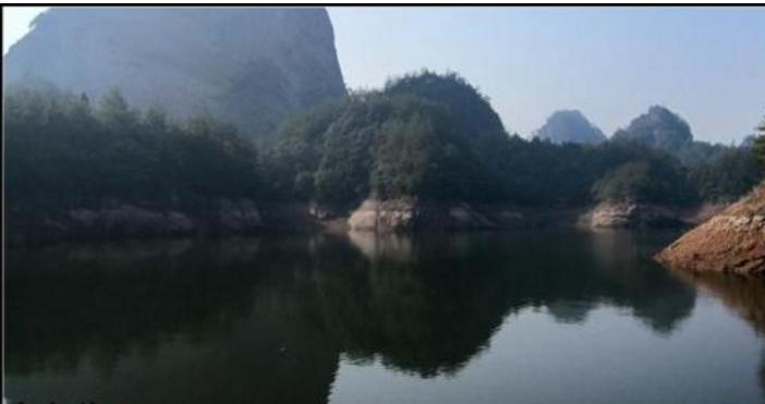 大沩山美景,最美的天柱峰