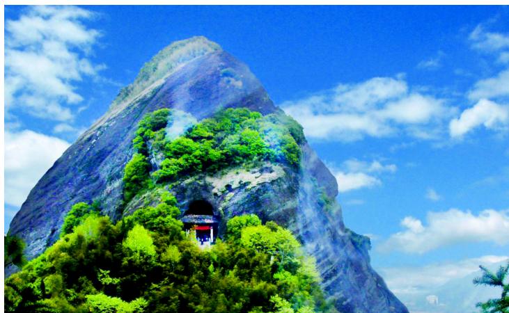 大沩山美景,最美的天柱峰