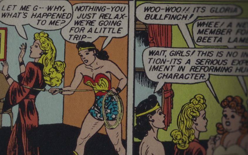 SM的*绑捆**与快感中，诞生了《神奇女侠》