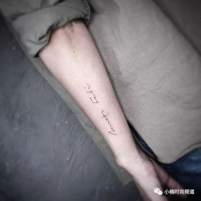 一看就爱上的配色,小众刺青图案