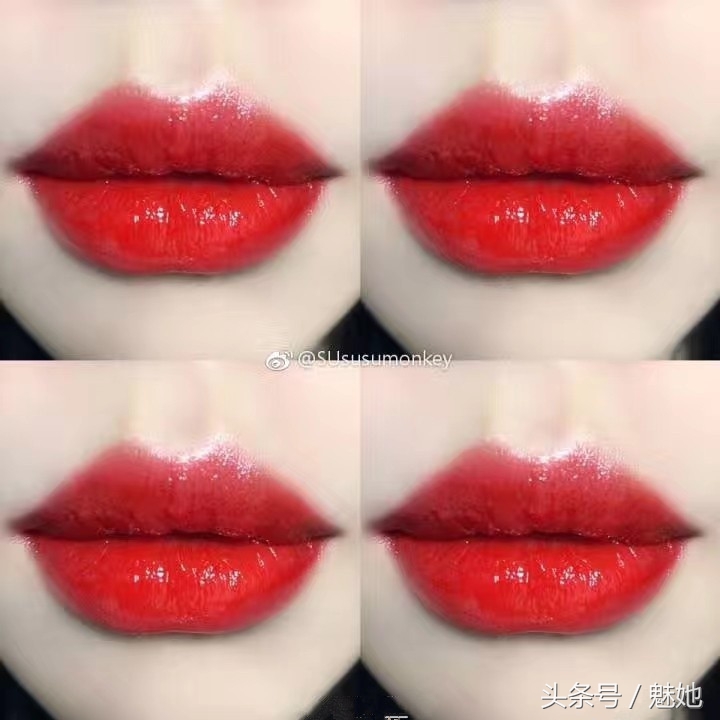阿玛尼热门唇釉色号推荐,ysl小金条1966和阿玛尼405口红