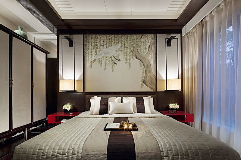 这个新中式美到无敌,蓝石大溪地270平别墅样板间