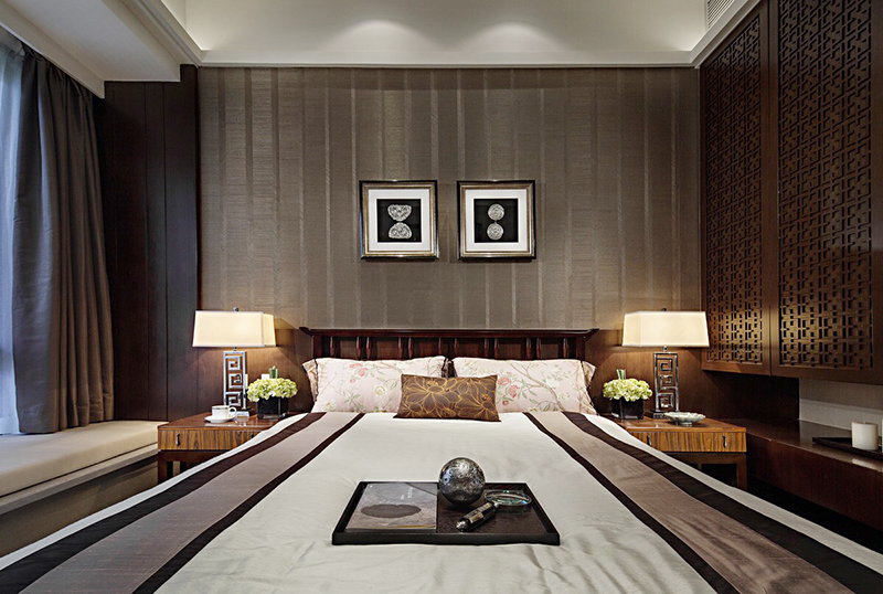 这个新中式美到无敌,蓝石大溪地270平别墅样板间