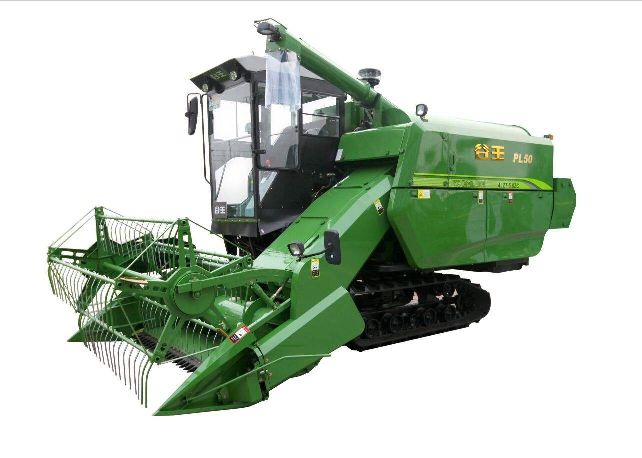 水稻收获机前十,最新最小山区全自动水稻收获机