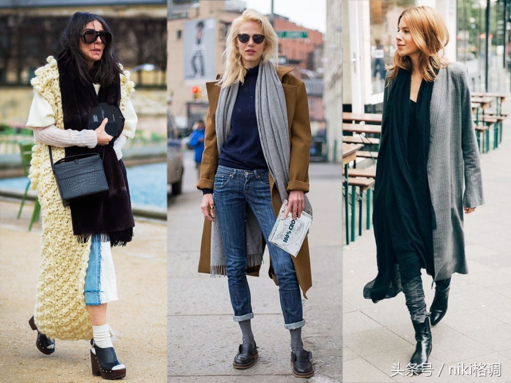 6种时尚围巾系法助你美美每一天,六款很实用的围巾系法