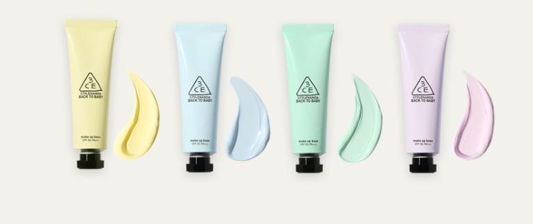 不要跟风买大牌,三种颜色集合的隔离霜