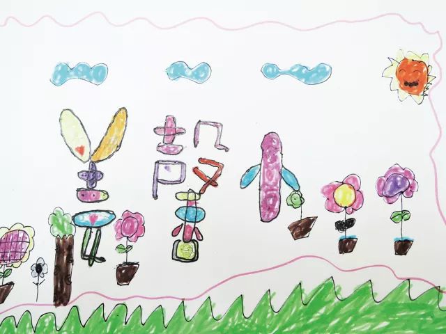 幼儿园风景画绘画作品名称,幼儿园美术作品简单又漂亮