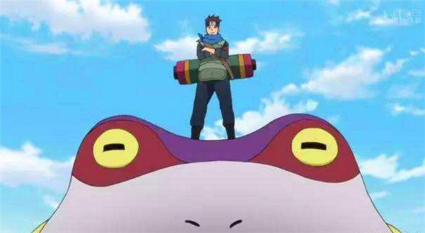 《火影忍者》通灵妙木山蛤蟆,单手螺旋丸,木叶丸实力多强?