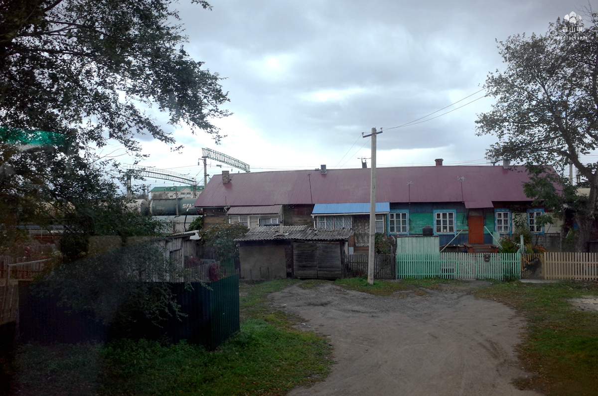 俄罗斯远东小镇全景,俄罗斯边疆区小镇