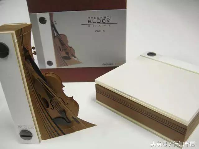 岛国新一创意文具！便条纸里藏着一个清水寺？