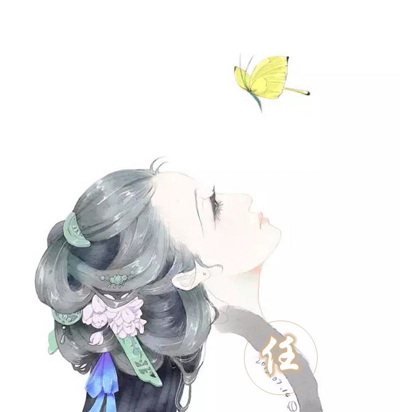 带姓氏古风稀有情侣头像一对,古风情侣头像制作带姓氏