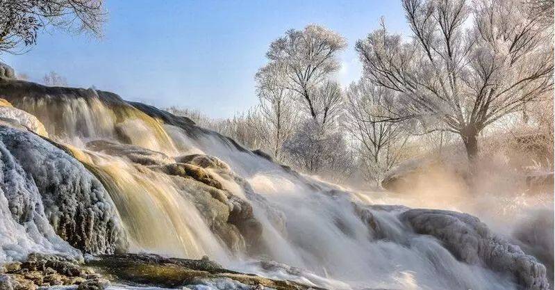 寒气席卷、叶汽成霜……陕西6处大美雾凇奇景上线!