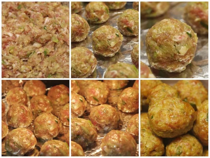 不放调料粉的肉丸怎么做,怎么做的肉丸子不柴不散