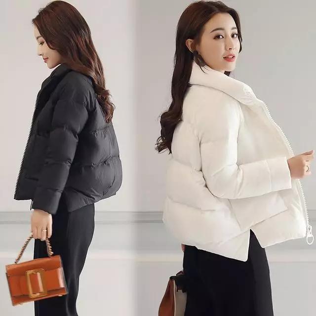 女款洋气遮肉减龄棉服不显臃肿,洋气连帽棉服外套减龄显瘦