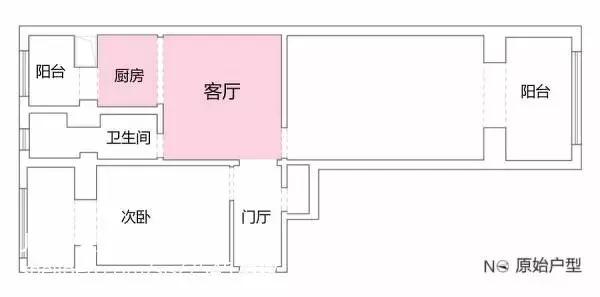 60平北欧小两居室,床头柜非常有设计感