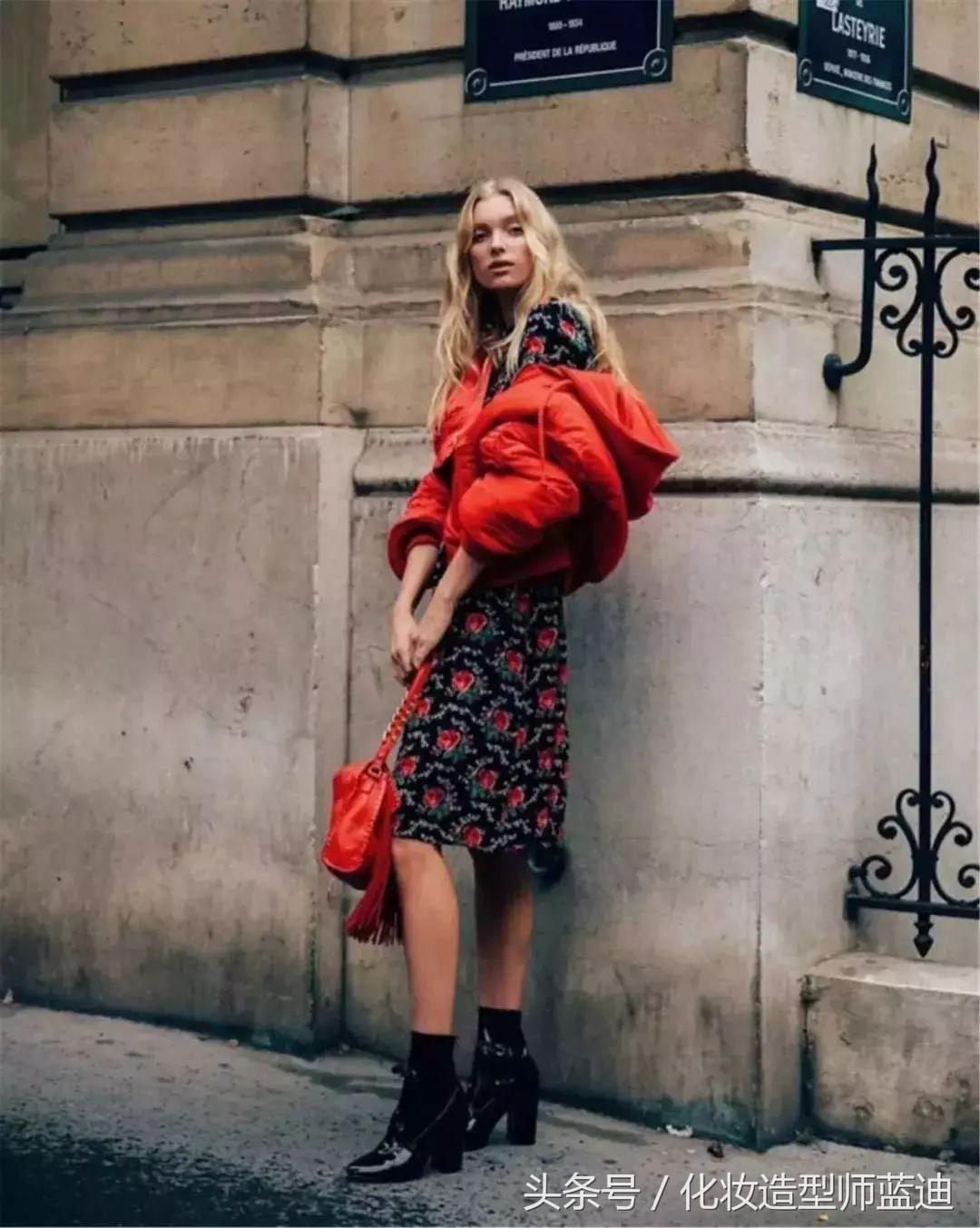 羽绒服搭配裙子冬天穿搭,羽绒服裙子冬日最强搭配