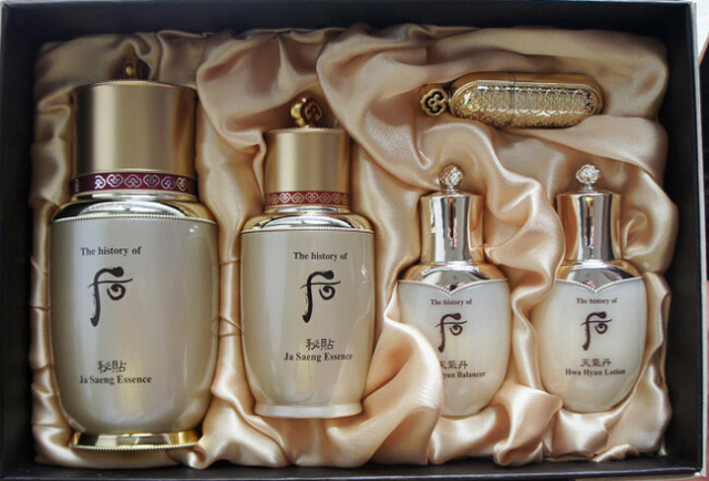 护肤品whoo系列,韩国whoo后自生秘贴精华小样