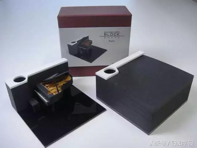 岛国新一创意文具！便条纸里藏着一个清水寺？