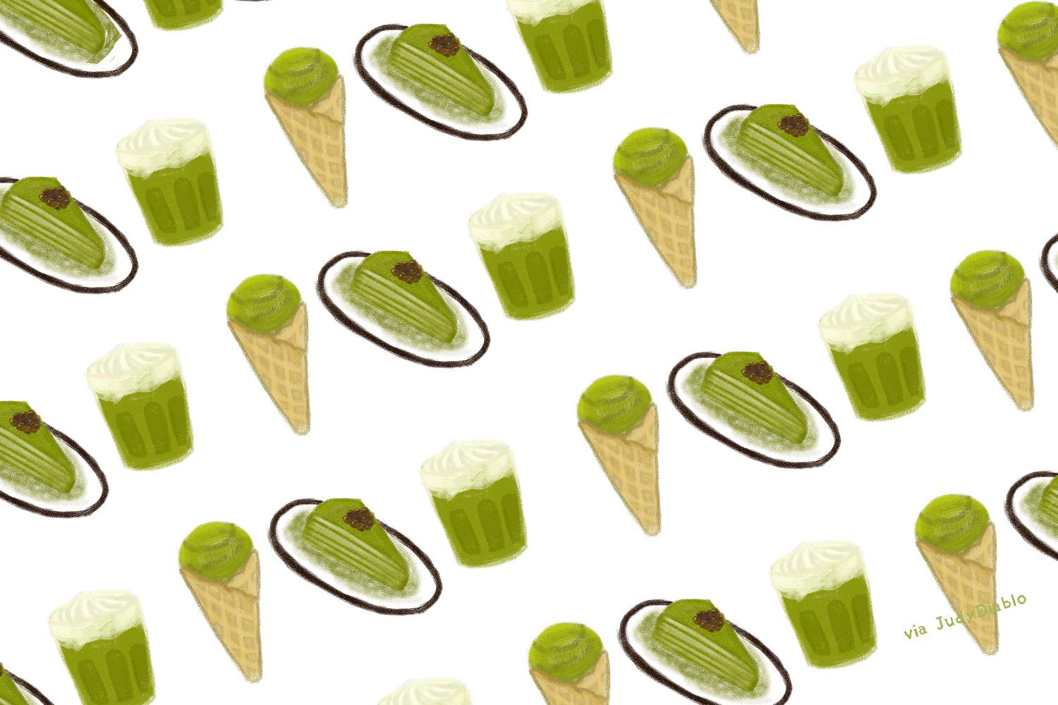 抹茶控无法拒绝的4种抹茶,好吃到馋到哭的美食