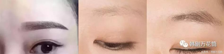 韩系美妆初学者,韩妆眉毛如何化