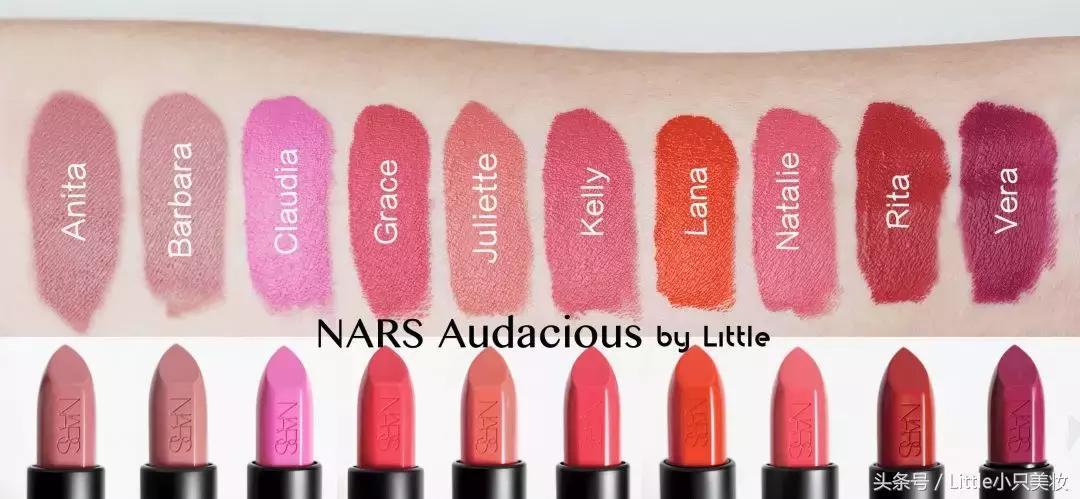 nars口红真实试色,nars口红试色大全