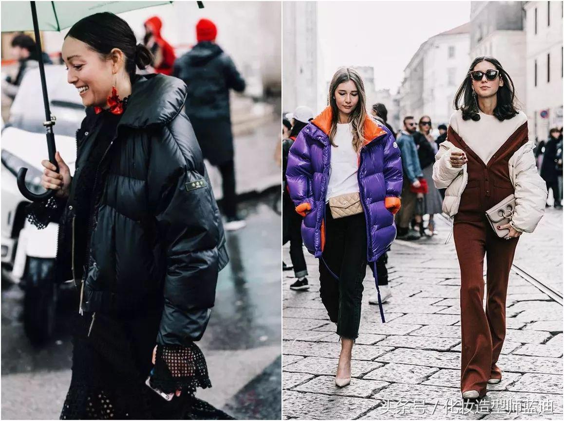 羽绒服搭配裙子冬天穿搭,羽绒服裙子冬日最强搭配
