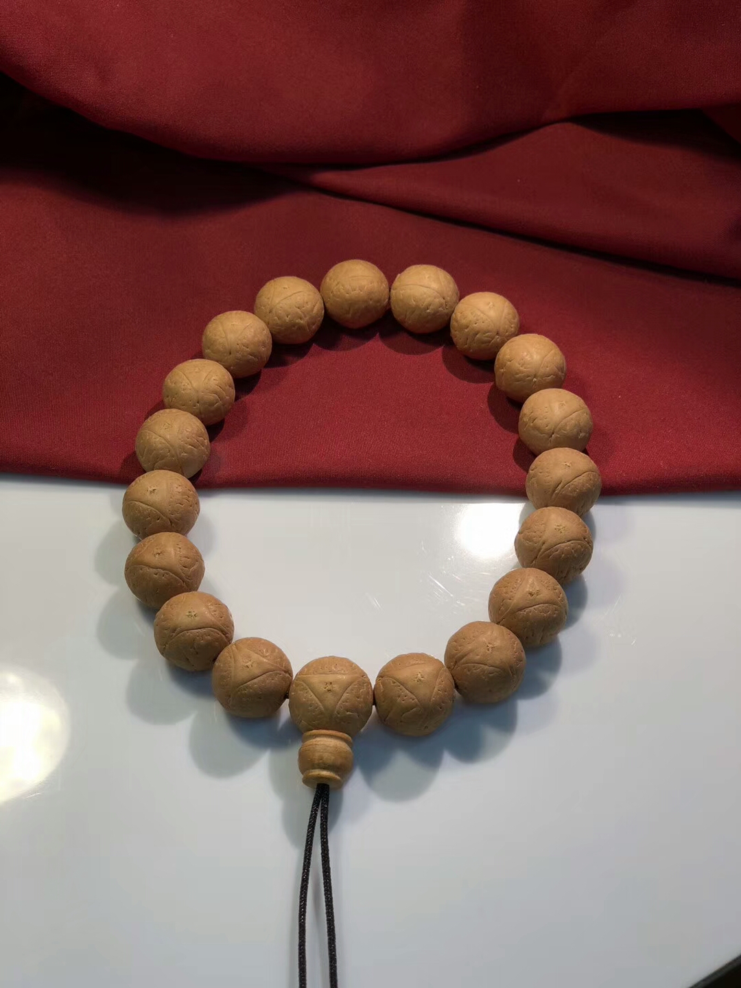 凤眼手串diy教程,自己搭配凤眼菩提手串