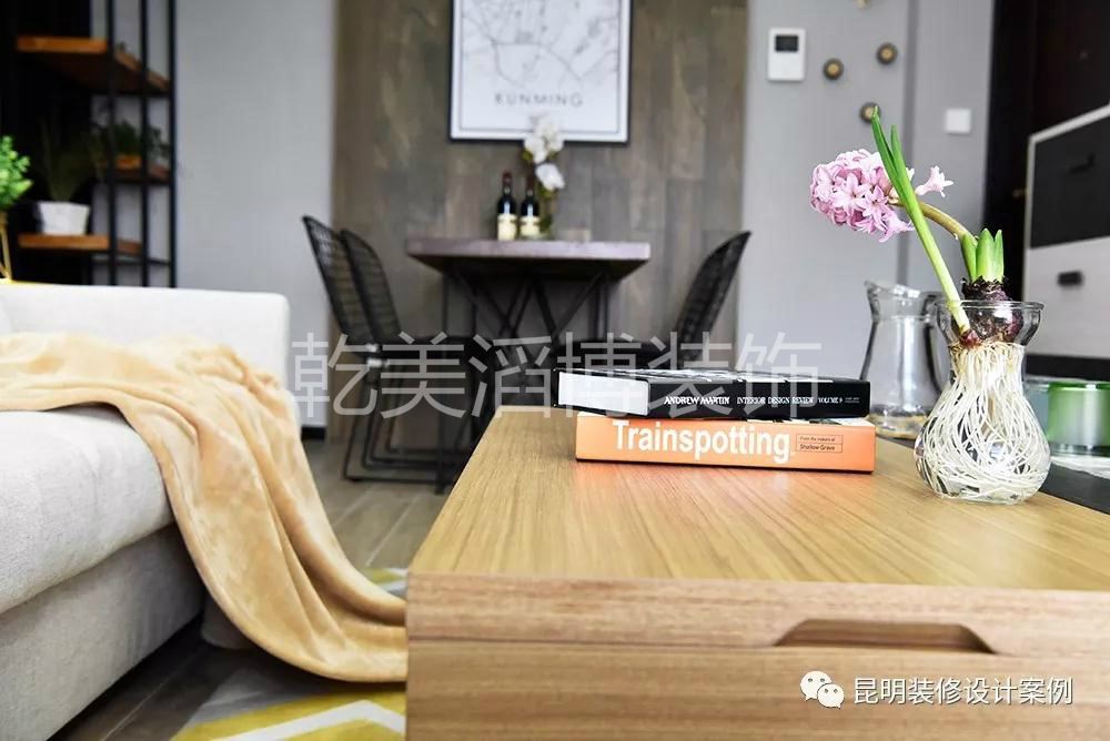 昆明魅力之城80平方小户型装修,昆明公寓复式装修风格